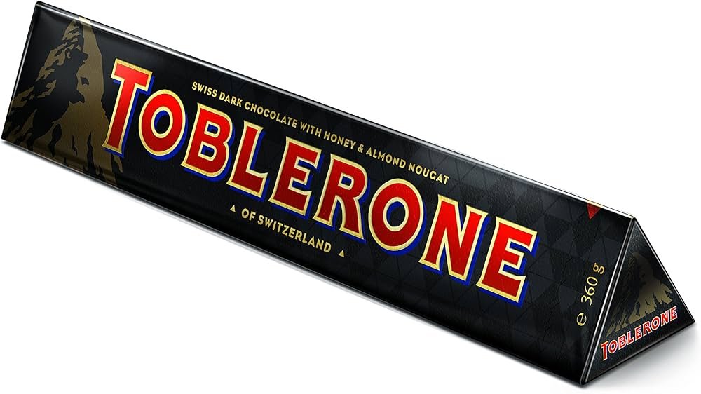 Dark chocolate toblerone 360g
